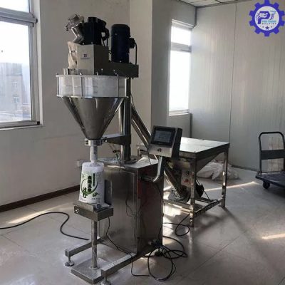 Đặc điểm máy chiết rót trục vít công nghiệp bán tự động 