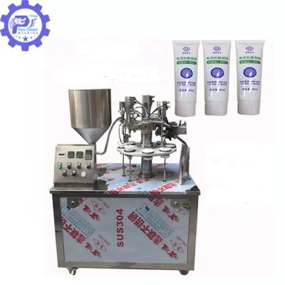 Máy chiết tuýp bán tự động - kết hợp 2 trong 1