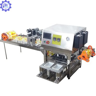 Máy dán miệng hộp PE-PET