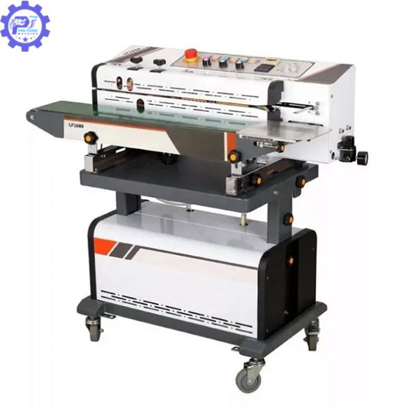Máy hàn miệng túi LF1080 có hút chân không