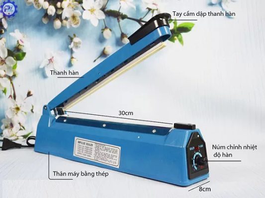 Đặc điểm, công dụng máy hàn miệng túi dập tay PFS 300